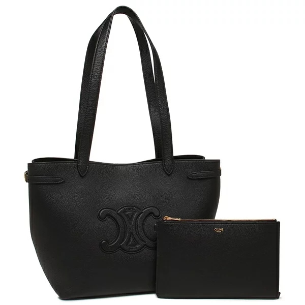 トートバッグ スモール カバ アナイス キュイル トリオンフ ブラック レディース 121753ENY 38NO