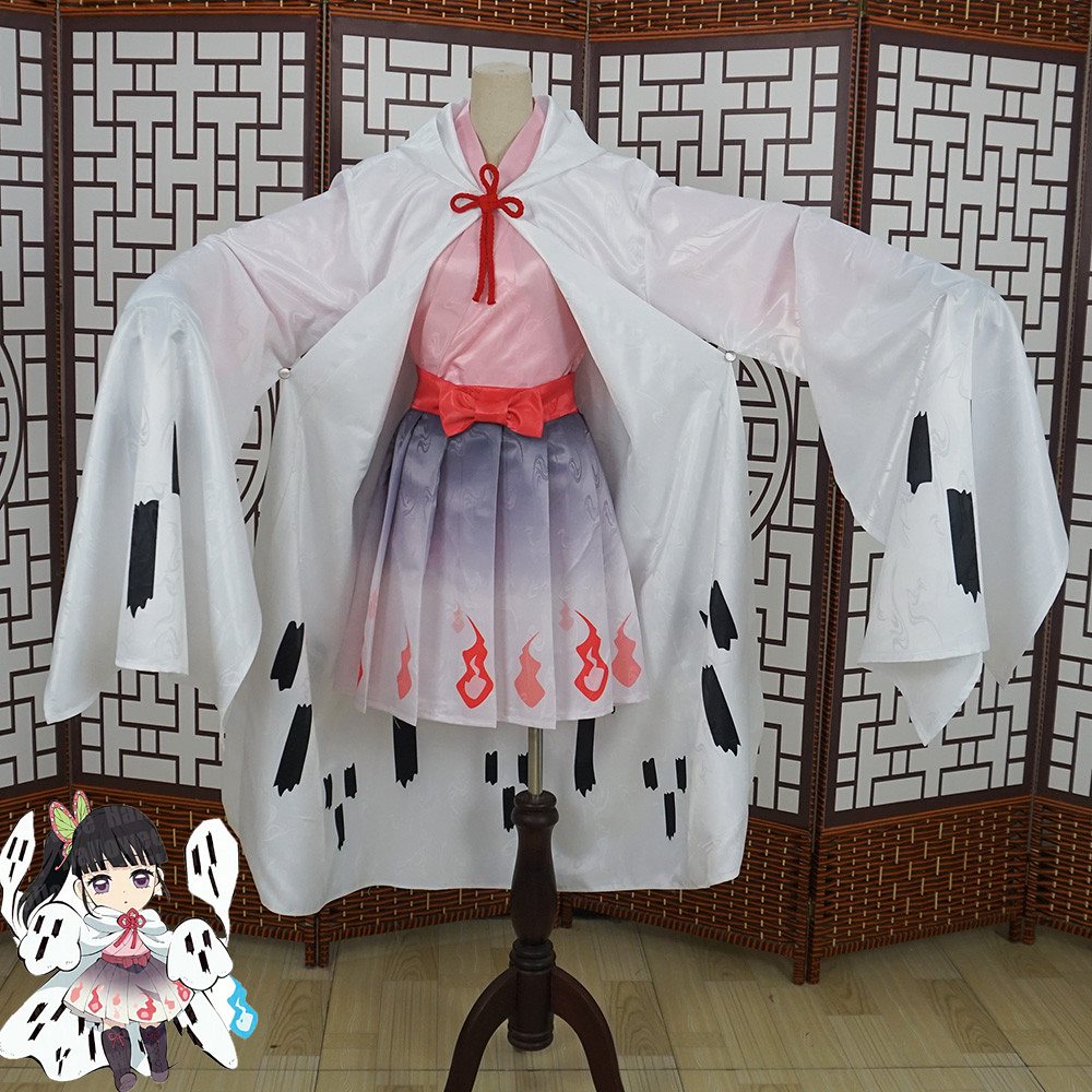 栗花落カナヲ ハロウィン風 コスプレ衣装　コスチューム 仮装