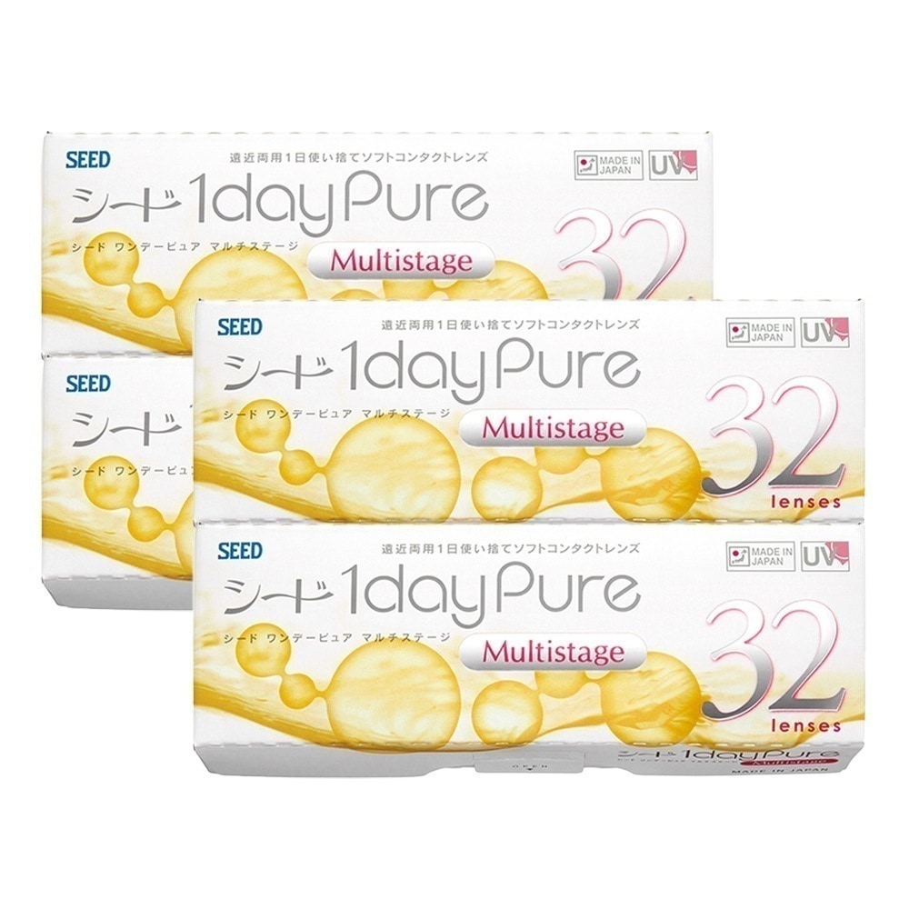 ワンデーピュア マルチステージ 32枚入り 4箱