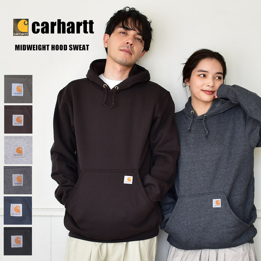 メガ割 パーカー ミッドウェイト フード スウェット フーディ トレーナー ストリート ブランド MIDWEIGHT HOOD SWEAT K121 メンズ 長袖 トップス ロゴ カジュアル ポケット
