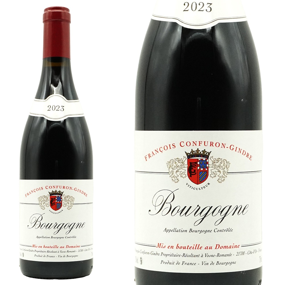 ブルゴーニュ ピノ ノワール 2023 ドメーヌ フランソワ コンフュロン ジャンドル元詰 AOCブルゴーニュ ピノノワールBourgogne Pinot Noir 2023 Domaine