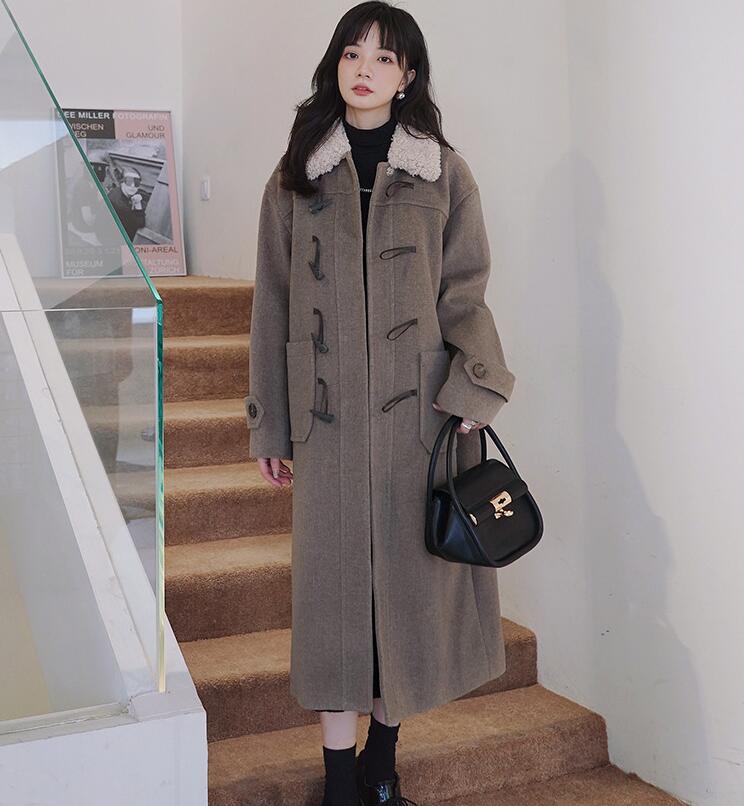 人気 超ロングコート レディース チェスターコート 襟ファー付き トレンチ コート マキシ丈 チェスターコート ガウンコート ロング 大きいサイズ ロング丈 アウター