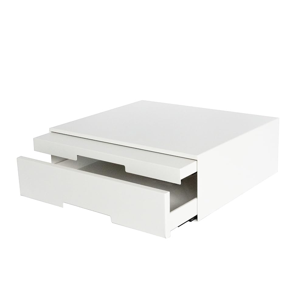 キッチン家電下引出し＆テーブル 引き出し型 スライド キッチン収納 おしゃれ マットブラック マットホワイト (ブラック) 8,325円