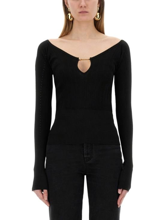 JACQUEMUS Women Tops 241KN357 2358990 Black