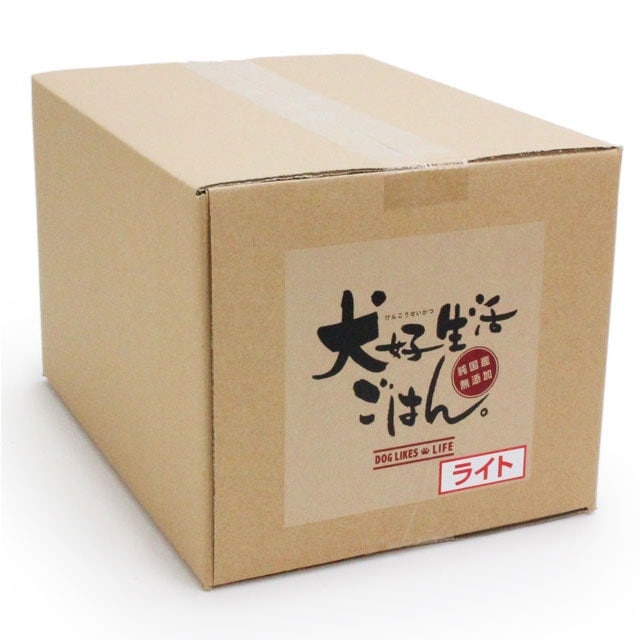 ごはん ドッグフード 無添加 国産 プレミアムライト小粒（シニアにも対応） 3kg（1kg3個セット）
