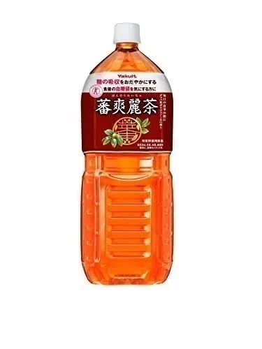[トクホ] ヤクルト 蕃爽麗茶 2L×6本