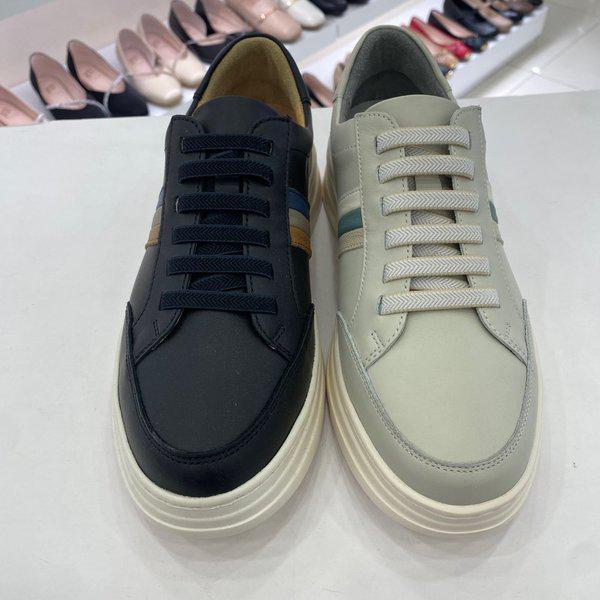 男性用足の甲バンディングスニーカー YAESZH243244BKWH HSPD4A GN