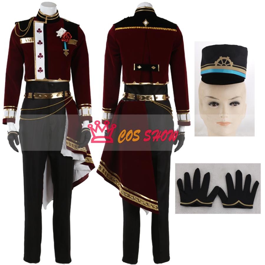 新品販売!あんさんぶるスターズ!! あんスタ ALKALOID × Valkyrie Artistic Partisan 礼瀬マヨイ あやせ まよい コスプレ衣装 帽子付き オーダーメイド製作可能 仮