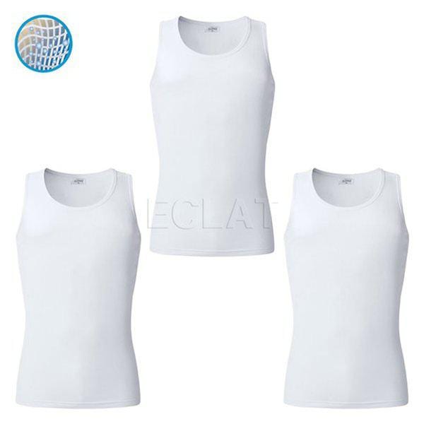 ビッグサイズラミーメリニューメッシュ男性ランニング3種