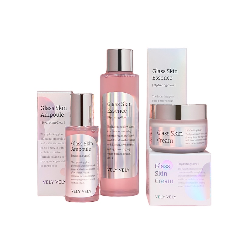 ブリブリガラススキン3種セット（エッセンス160ml+アンプル40ml+クリーム60ml）