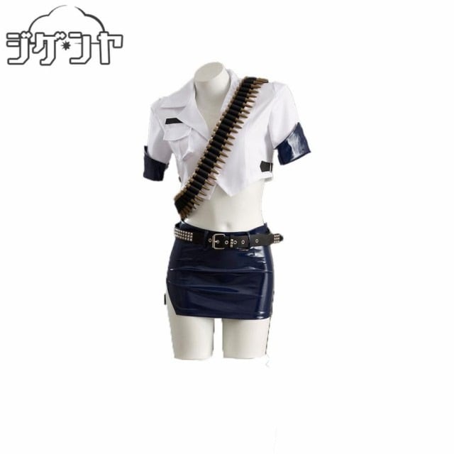 「急速出荷」最低価!格!パンティamp ストッキングwithガーターベルト　パンティ　1日署長　ポリス　コスプレ衣装