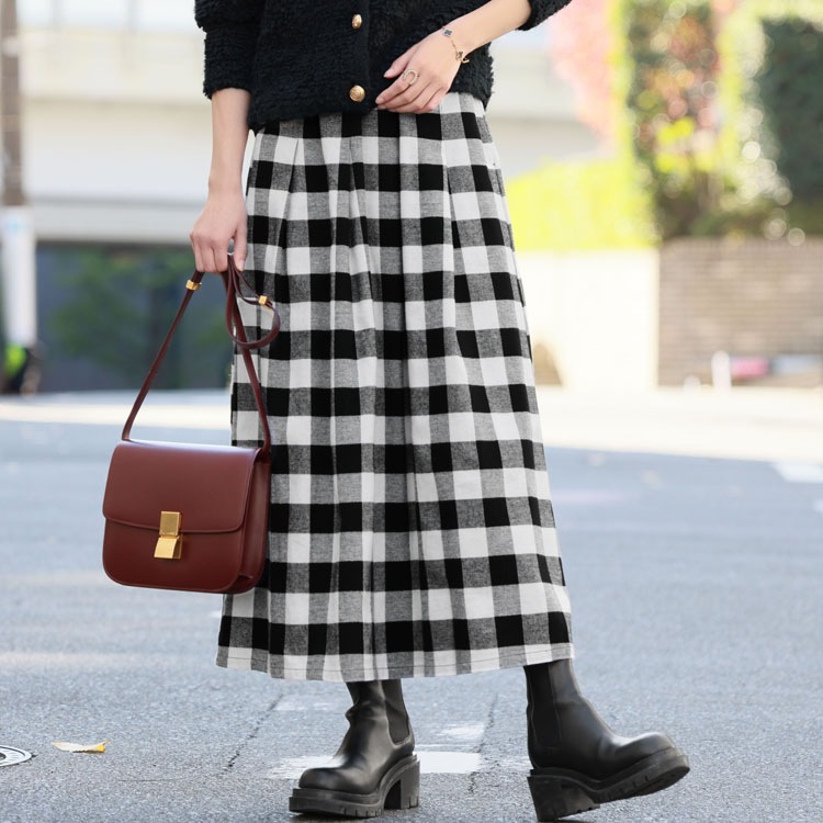 国内発送 スカート ロング レディース ミモレ カジュアル ボトムス ミモレ丈スカート おしゃれ 可愛い かわいい きれいめ ウエストゴム ゴム 20代 30代 40代 50代 フレア ウエストゴム