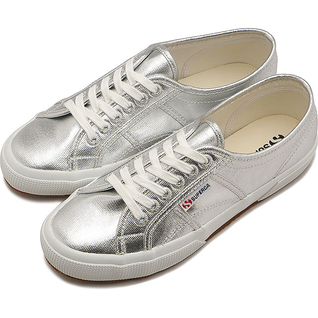 レディース スニーカー 2750-COTMETU [S002HG0-031 SS24] コットンメタリック ローカットシューズ GREY/SILVER