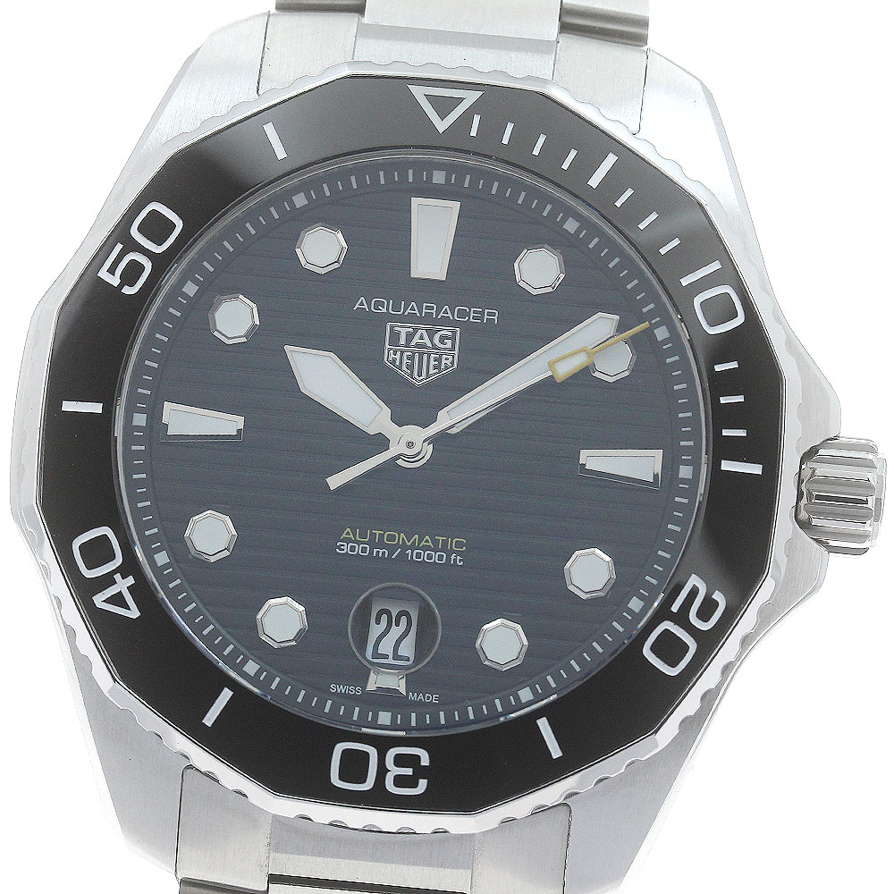 タグホイヤー TAG HEUER WBP201A.BA0632 アクアレーサー プロフェッショナル300 デイト 自動巻き メンズ 美品 箱・保証書付き_891002【中古】
