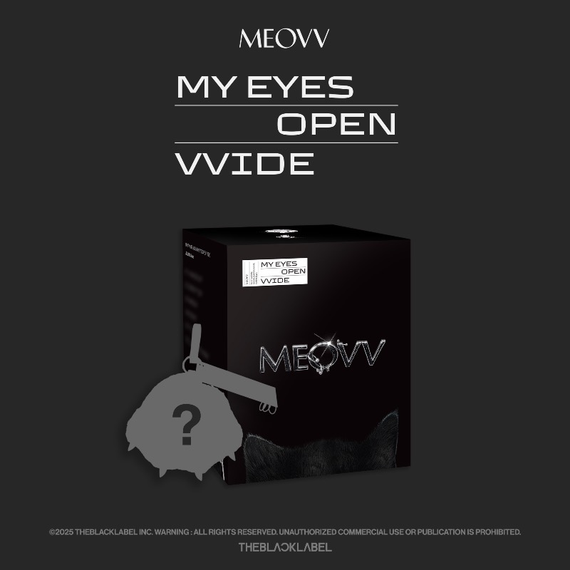 MEOVV 1st EP ALBUM MY EYES OPEN VVIDE　 (JELLY PAW ver.)