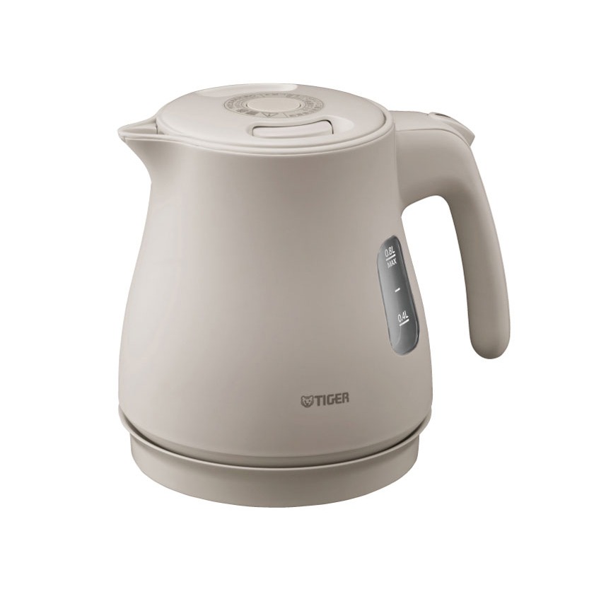 TIGER タイガー PCV-A080-CU 電気ケトル QUICK＆SAFE＋ 蒸気レス 0.8L アーバンベージュ