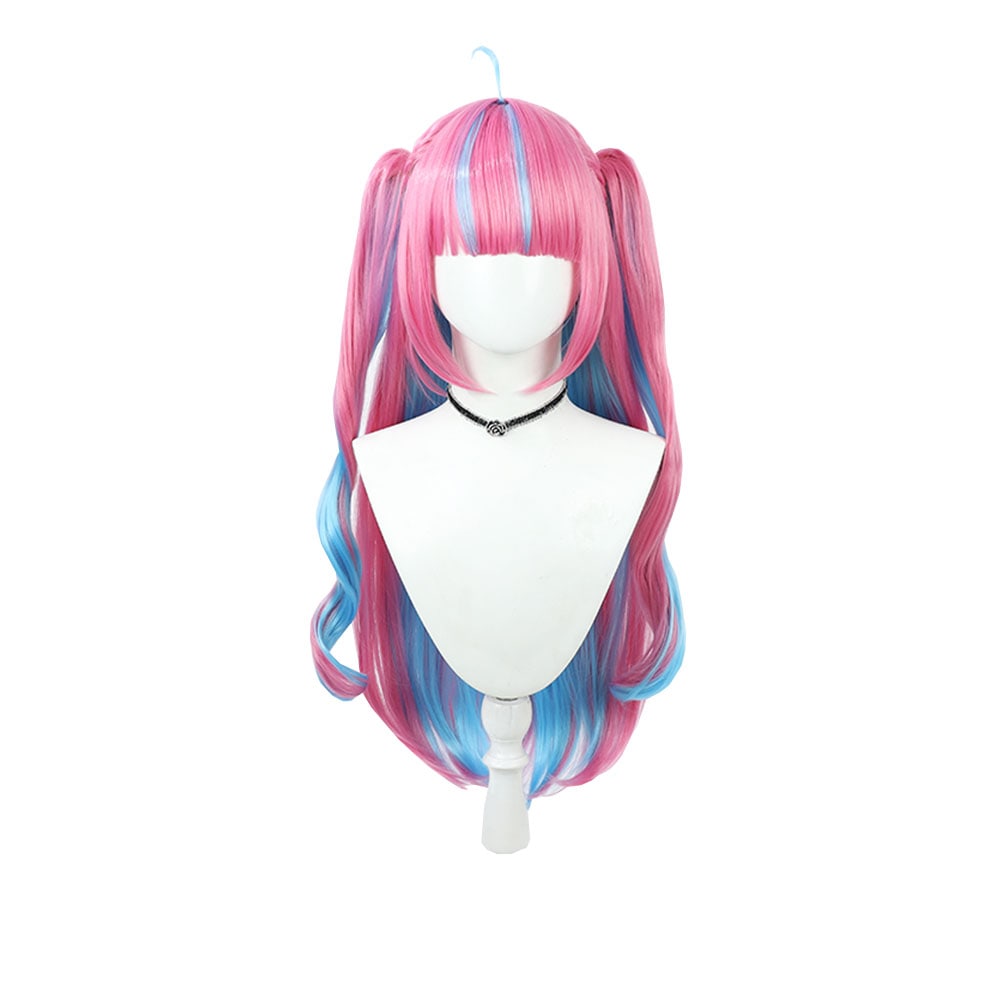 バーチャルYouTuber　VTuber　Hololive　コスプレ　妄想アスパルテーム　湊あくあ　コスプレウィッグ