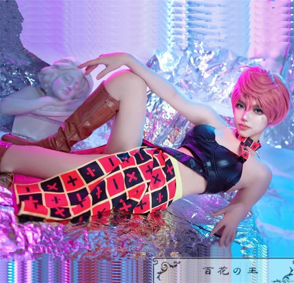 『一部在庫あり』 ジョジョの奇妙な冒険 トリッシュウナ コスプレ衣装 コスチューム ハロウィン 変装 仮装