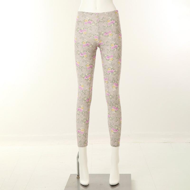 モダール花柄長袖下着（WLG2558L）