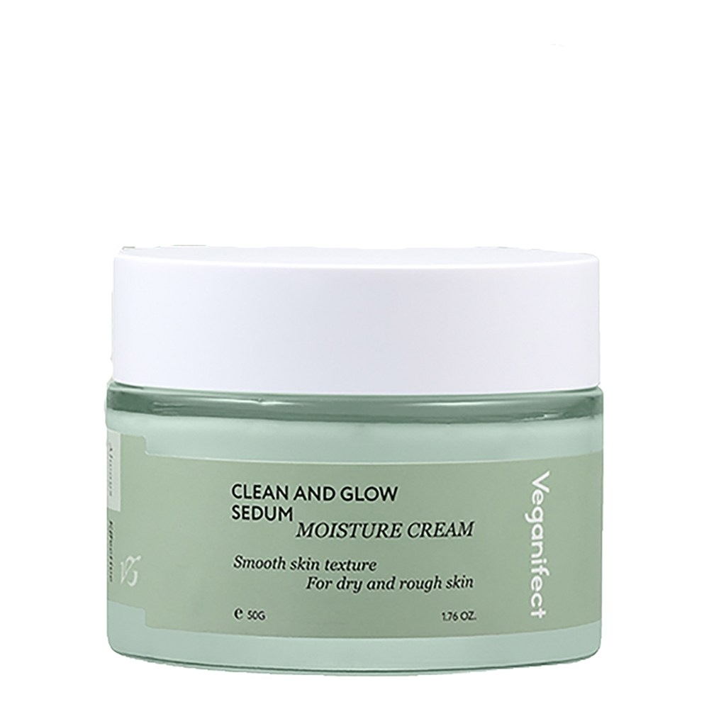 ビーガンエフェクト水分初保湿クリーム /クリーン&グロー 50g モイスチャークリーム