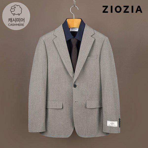 [] カシミアストレッチベージュムービングスーツジャケット(AAD4SB1402_DBE)