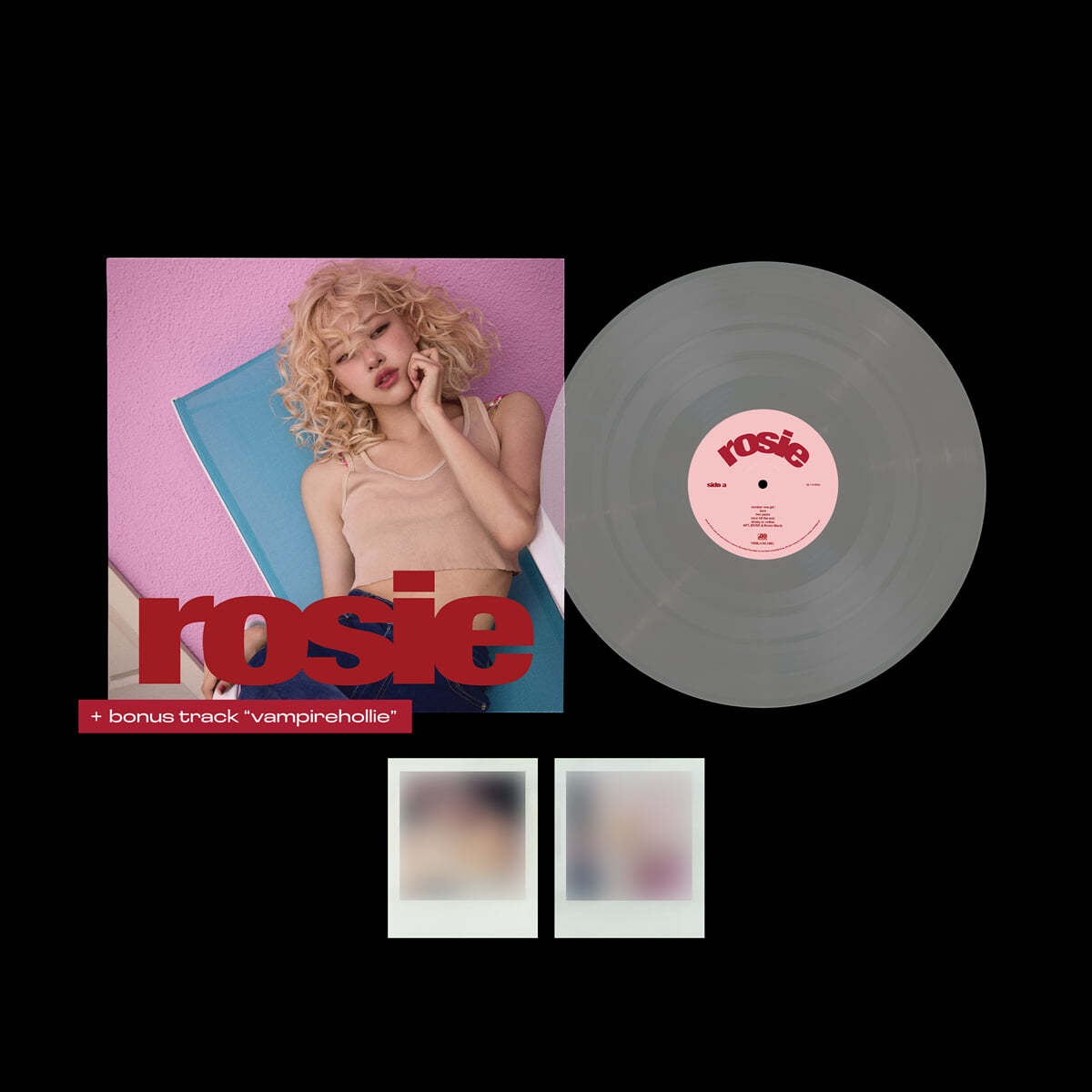 (未開封新品)（LP）ロゼLP ROSE first studio album ROSIE vinyl vampirehollie edition クリアカラー
