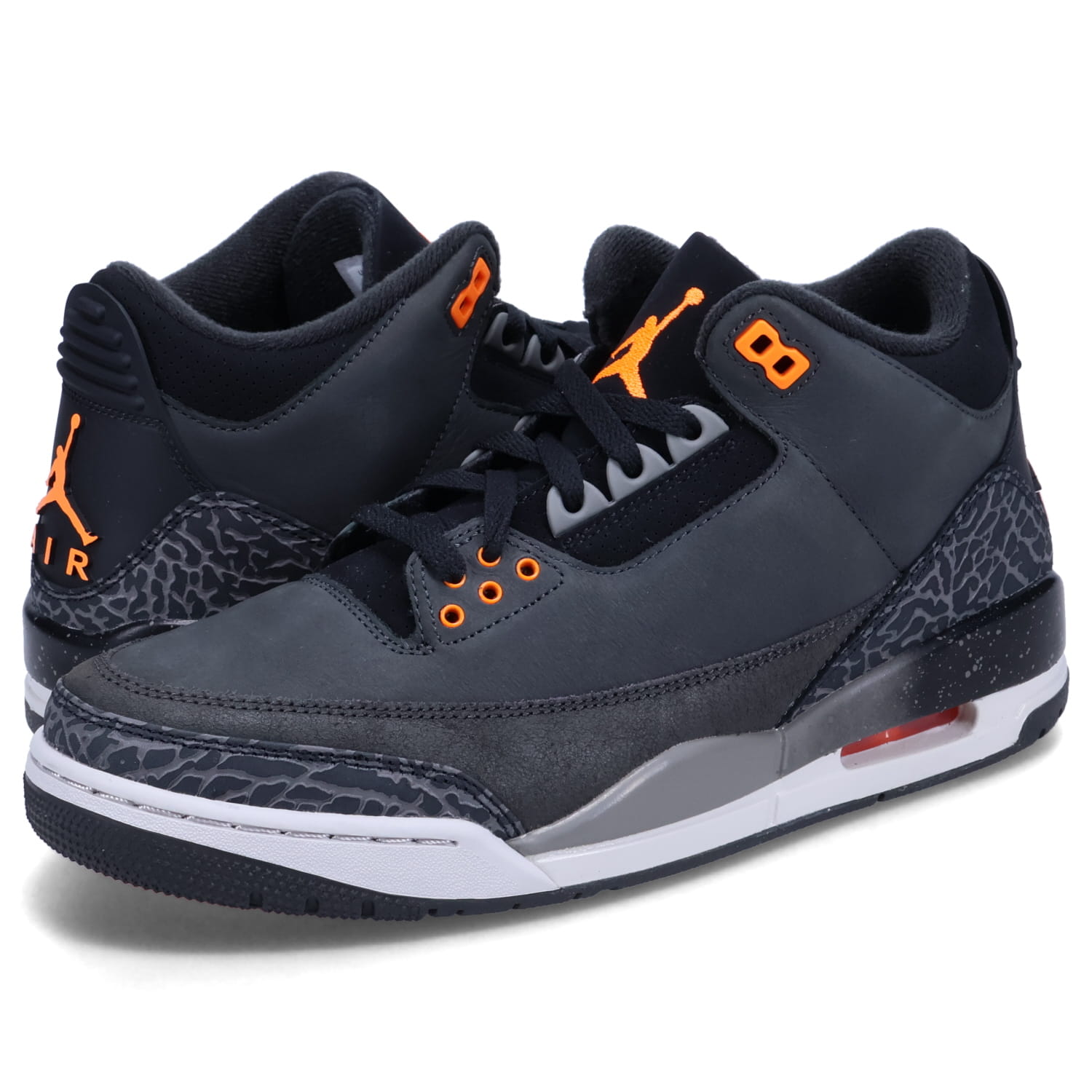 エアジョーダン3 レトロ スニーカー メンズ ブラック 黒 CT8532-080