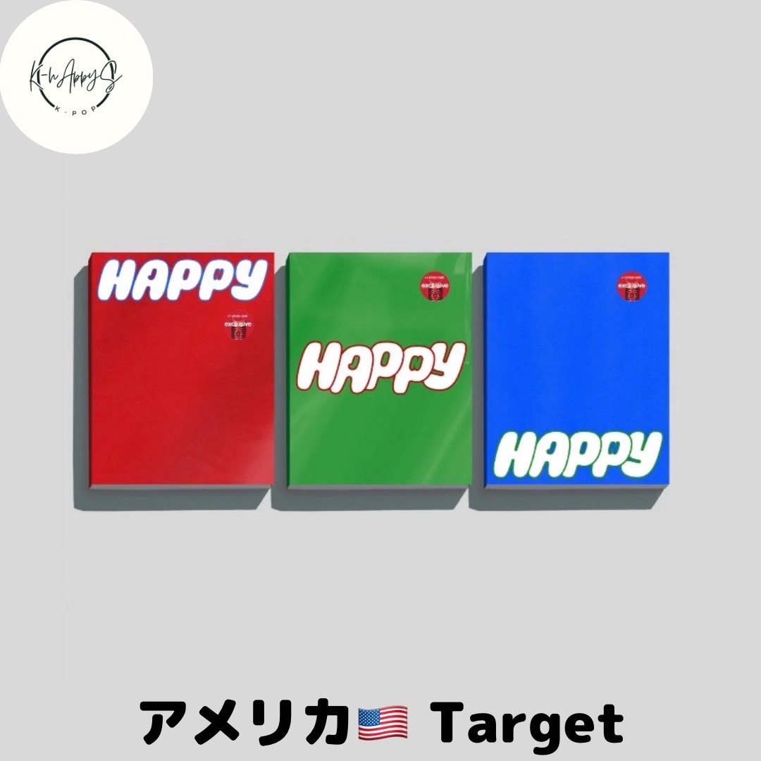 【TARGET】BTS ジン　HAPPY アメリカ　店舗特典　トレカ　ラキドロ【二次販売】