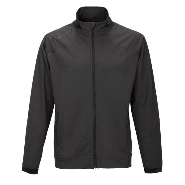 ローリングス 野球 ジャケット パワーストレッチジャケット ブラック AOS11S01T-B-M B