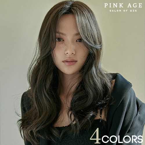 セミ手植えフルウィッグ) レインパーマ セレナ (グロウモースト原糸)