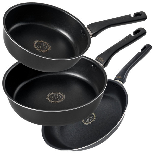 マインツ フル インダクション 3点セット (ソテーフライパン24cm+ソテーフライパン28cm+フライパン28cm) IH ドイツ オスベル ブランド セット構成 割引