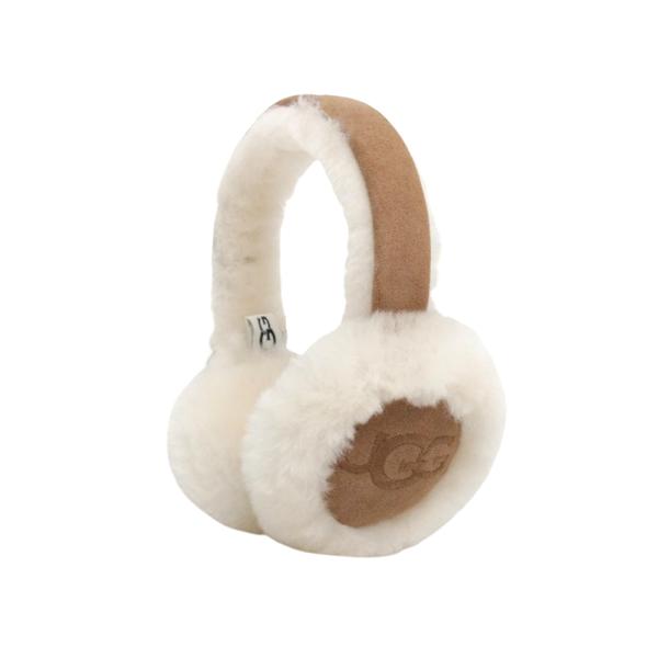 Embroidered Logo Earmuff イヤーマフ 耳当て 103188-CHE キッズ チェスナット