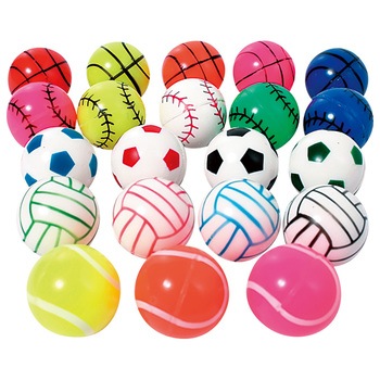 景品 子供 [125点セット] スーパーボール SB スポーツボールミックス27mm 色柄指定不可 【 スーパーボールすくい イベント用品 イベントグッズ 屋台 夏祭り お祭り 子ども会 縁日 】