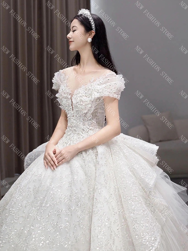 ウエディングドレス 白-91