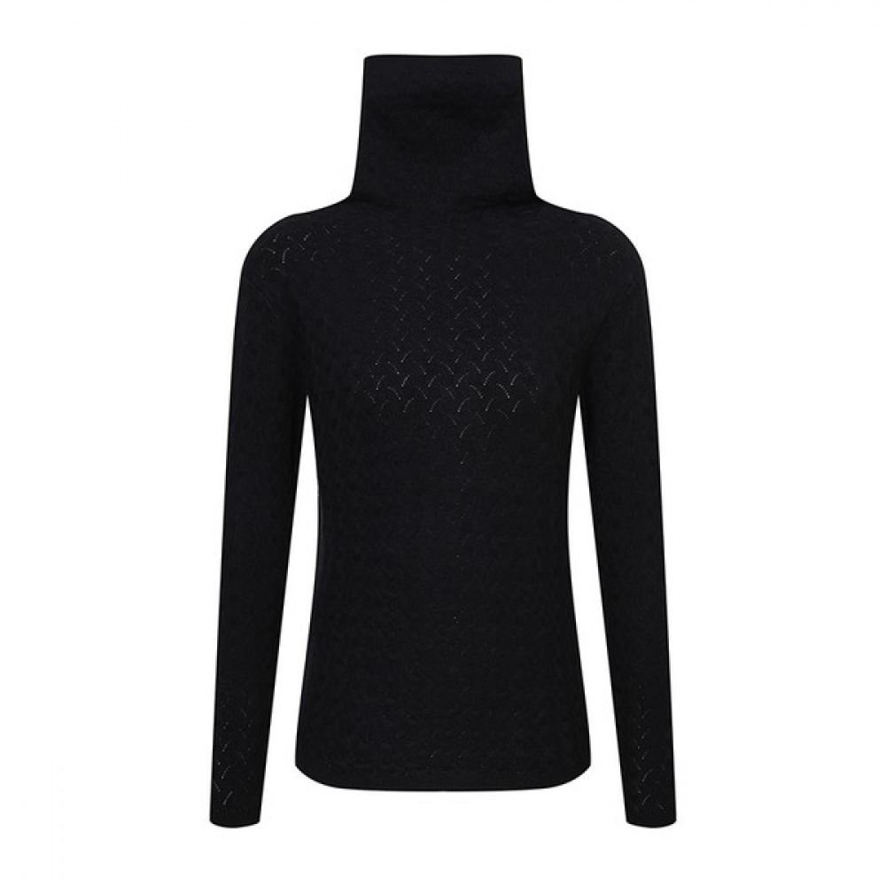 (マックス・カルティッジョ) ワイドタートルネックニットTシャツ