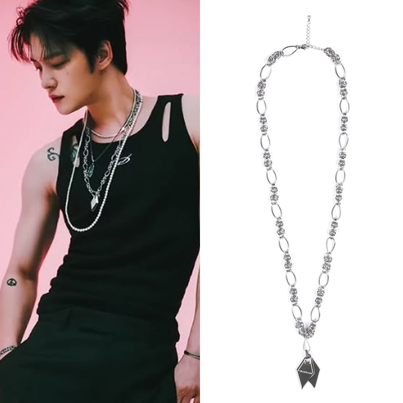 キム·ジェジュン着用 ジェジュン着用 CRAKKAMI Empire necklace