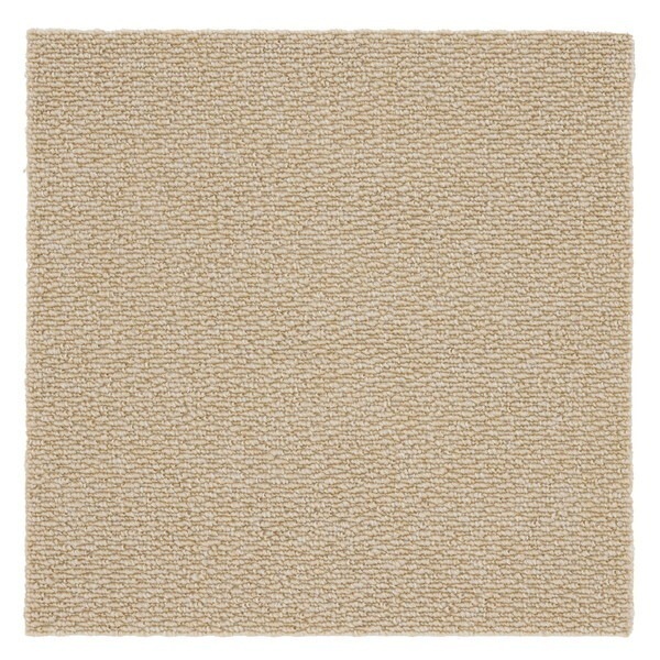 スミノエ 13286897-1 タイルカーペット フローループ 40cm×40cm アイボリー 洗える 防音 10枚入 メーカー直送