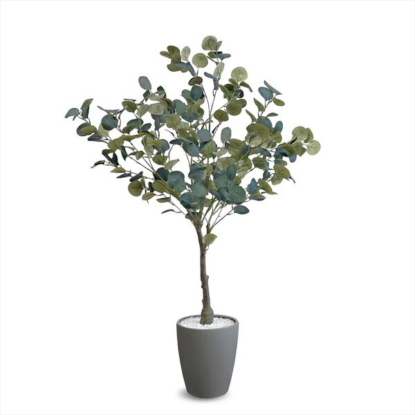 アーバン通商 フェイクグリーン ユーカリ 1200mm EUP-120GY グレー メーカー直送