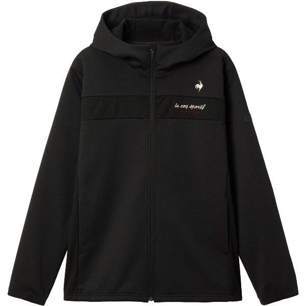Le coq sportif ルコック 防風ストレッチワッフルボンディングアウター マルチスポーツ ウォーマージャケット メンズ LT5FWB60M-BK00