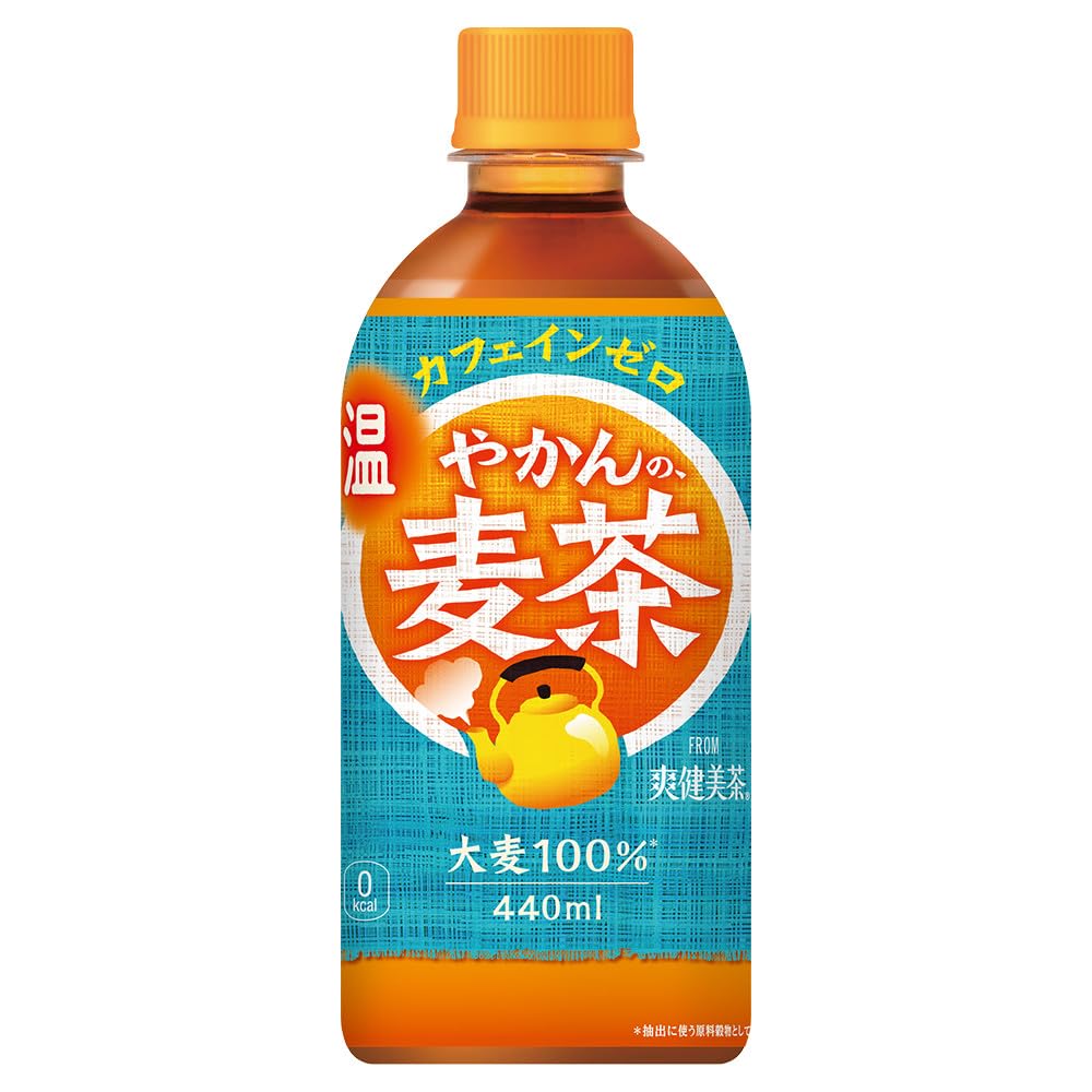 コカ・コーラ やかんの麦茶 440ml 加温PET×24本
