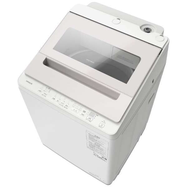 BW-V80K(V) ホワイトラベンダー ビートウォッシュ 全自動洗濯機 (8.0kg)