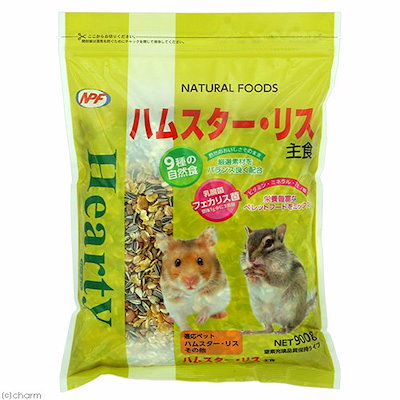 他サイト： ＮＰＦ　ハーティー　ハムスター・リス　９００ｇ　ＣＲＣ50―50―15―53―00の商品画像