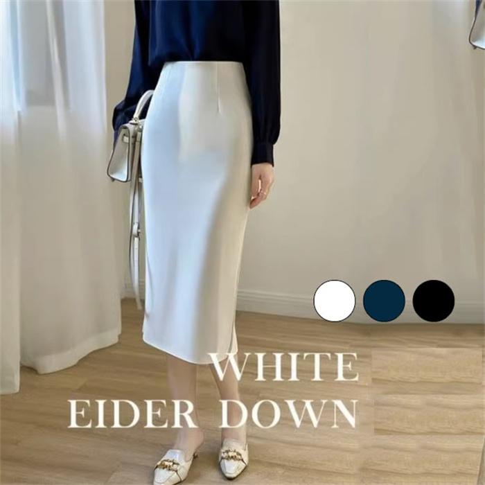 タイトスカート レディース ペンシルスカート 無地 膝丈 膝下 ハイウエスト ボトムス 美脚 フォーマル ビジネス 通勤 仕事