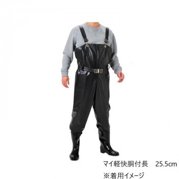 弘進ゴム マイ軽快胴付長 25.5cm C0080BK