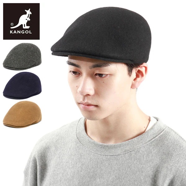 ハンチング レディース メンズ 冬 帽子 秋 秋冬 ニット 羊毛 SEAMLESS WOOL 507 233-069603 8,126円