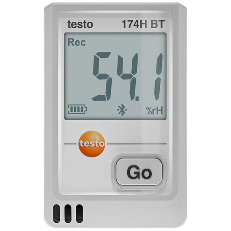 テストー　温湿度データロガー(Bluetooth) testo 174H BT 白　572174301