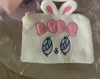 ♡ピンクバニー♡様オーダーポーチ ♡ピンクバニー♡様オーダーポーチ 拾い画だよ！ピンクと緑の