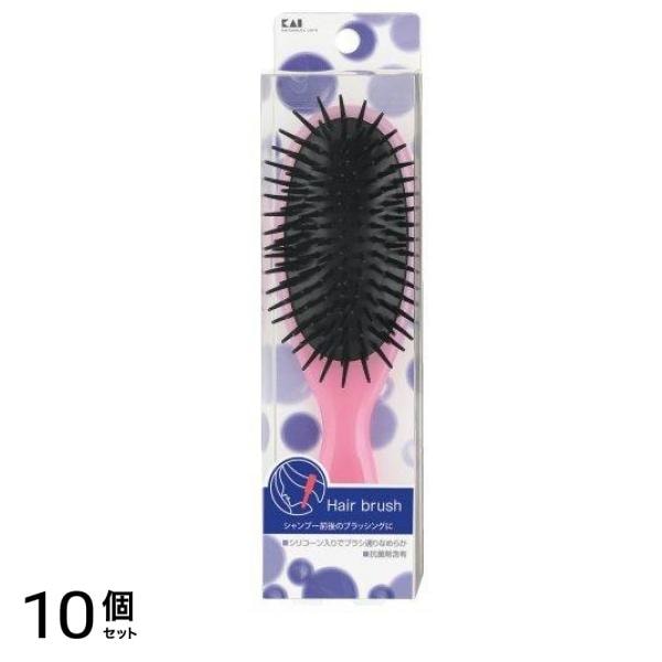 貝印 ポリヘアブラシ 1個 10個セット 5,056円