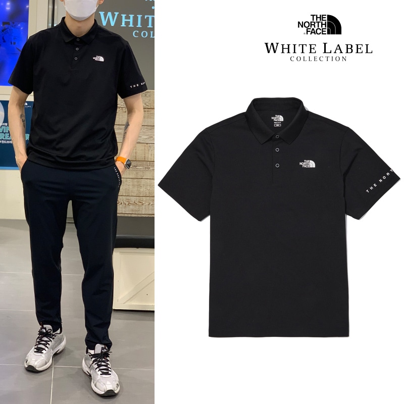 [2022新品入荷]NT7PN01Jメンズスティンソン半袖ポロシャツ ブラック PK 春夏 Tシャツ