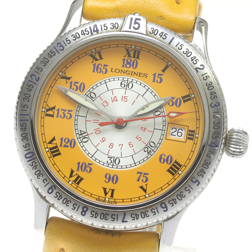 ロンジン LONGINES L2.617.4 リンドバーグ アワーアングル 自動巻き メンズ _840048【中古】